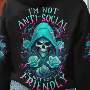 IM NOT ANTI SOCIAL MAD ROSE REAPER ALL OVER 2