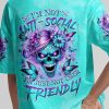 IM NOT ANTI SOCIAL MAD SKULL ALL OVER 1 3