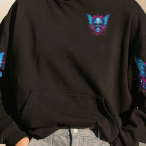 IM NOT ANTI SOCIAL SKULL WINGS ALL OVER 3