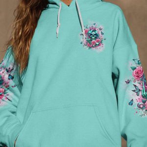 IM THE F QUEEN SKULL LADY ROSE ALL OVER 3