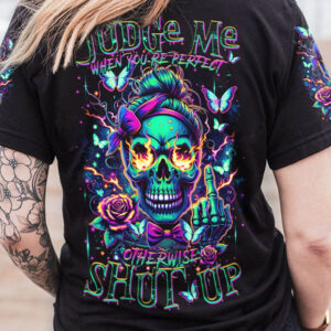 JUDGE ME WHEN SKULL MESSY BUN ALL OVER 2