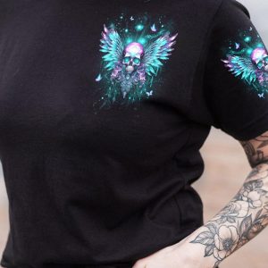 KARMA FAIRY SKULL ALL OVER 3 4