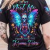 KARMA FAIRY SKULL LADY ROSE ALL OVER