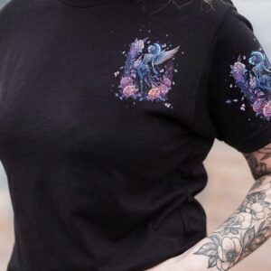 KARMA FAIRY SKULL SKELETON WINGS ALL OVER 3