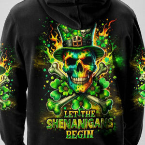 LET THE SHENANIGANS BEGIN SKULL BONES PATRICKS DAY ALL OVER 2