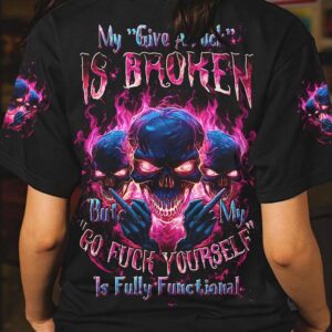 MY GIVE A F 3 SKULLS ALL OVER 2