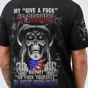 MY GIVE A F COWBOY SKULL ALL OVER 2