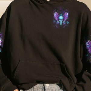 MY GIVE A F IS BROKEN SKULL WINGS ALL OVER 1 1