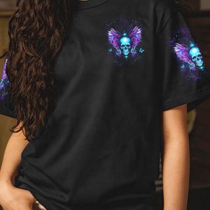 MY GIVE A F IS BROKEN SKULL WINGS ALL OVER 2 1