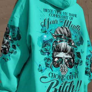 NEXT TIME MY NAME COMES OUT MESSY BUN ALL OVER 4