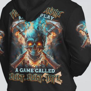 PISS ME OFF AGAIN AXE SKULL ALL OVER 2