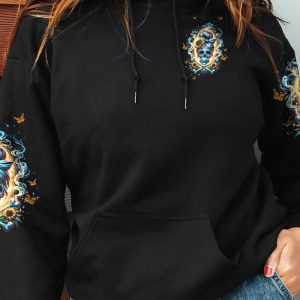 SHE IS SUNSHINE SKULL MESSY BUN ALL OVER 1