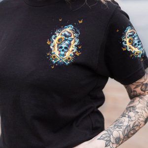 SHE IS SUNSHINE SKULL MESSY BUN ALL OVER 3