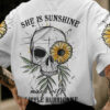 SHE IS SUNSHINE SKULL SUNFLOWER ALL OVER 2