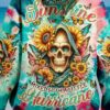 SHE IS SUNSHINE SUNFLOWER REAPER TIE DYE ALL OVER