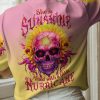 SHE IS SUNSHINE SUNFLOWER SKULL ALL OVER 4
