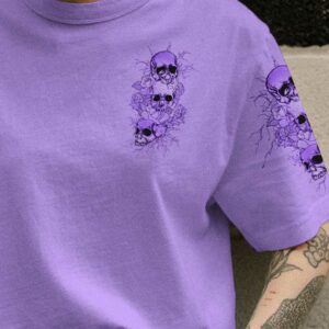 STUCK BETWEEN IDK IDC AND IDGAF SKULL ALL OVER 1 1