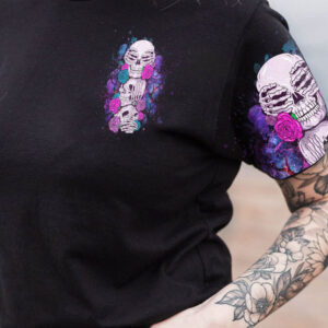 STUCK BETWEEN IDK IDC AND IDGAF SKULL ALL OVER 3 1