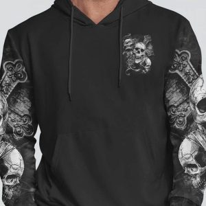 STUCK BETWEEN IDK IDC AND IDGAF SKULL ALL OVER 3 3