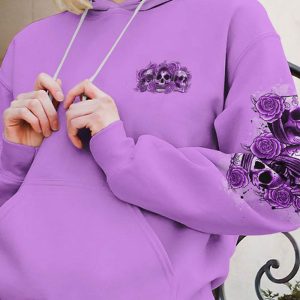 STUCK BETWEEN IDK IDC AND IDGAF SKULL ROSE ALL OVER 1