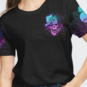 THE GOOD GIRL IN ME GOT TIRED SKULL ALL OVER 1 2