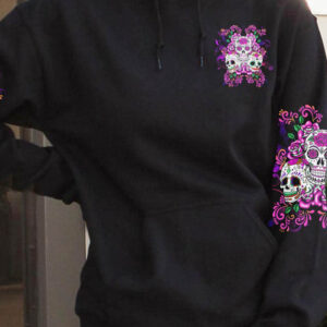 THE GOOD GIRL IN ME GOT TIRED SUGAR SKULL ALL OVER 1