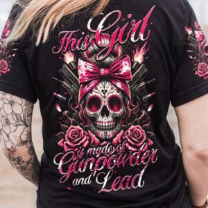 THIS GIRL MESSY BUN SKULL ALL OVER 2