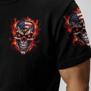 THIS IS AMERICA SKULL ALL OVER 1