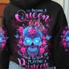 TO BECOME A QUEEN SKULL ALL OVER 2