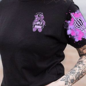 TO THAT B WITH MY NAME MESSY BUN ALL OVER 3