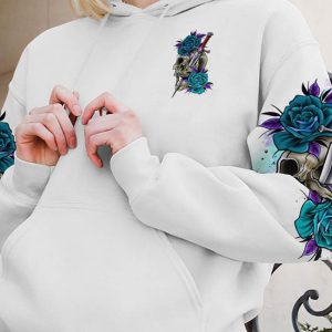 YOU COULDNT HANDLE ME SKULL ALL OVER 1 3