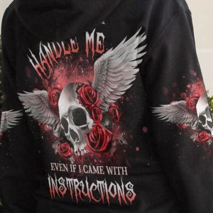 YOU COULDNT HANDLE ME SKULL ALL OVER 4