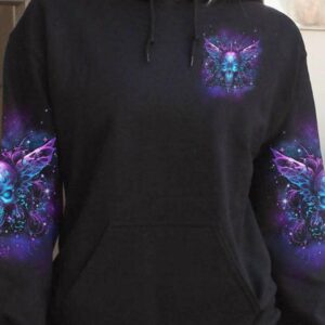 YOU COULDNT HANDLE ME SKULL WINGS ALL OVER 3