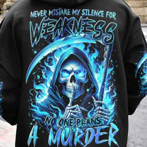 NEVER MISTAKE MY SILENCE ALL OVER 2