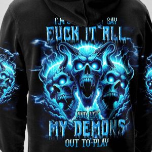 ONE DAY IM GONNA JUST SAY DEMON SKULL ALL OVER 2