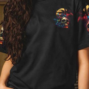 SASSY SINCE BIRTH SALTY BY CHOICE SKULL SUNSET ALL OVER