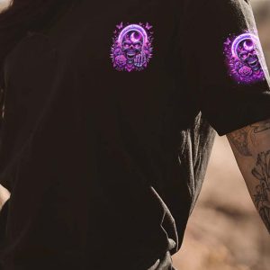 TAKE THIS WITH YOU FLORAL SKULL ALL OVER 1