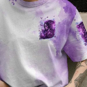 THE GOOD GIRL IN ME SKULL LADY ALL OVER 1