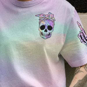 TO THAT B WITH MY NAME LEOPARD HOLO SKULL ALL OVER 3