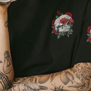 WARNING THIS TATTOOED GIRL ROSE VINTAGE ALL OVER 2