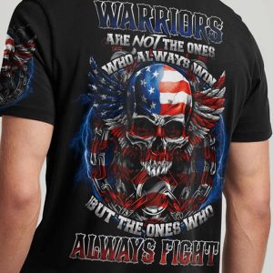 WARRIORS ARE NOT THE ONES SKULL ALL OVER 2