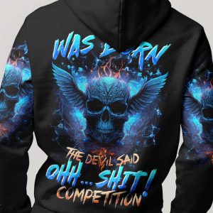 WHEN I WAS BORN WINGS SKULL ALL OVER 2