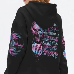 ALWAYS A STRONG WOMAN ALL OVER PRINT HOODIE