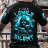 BE CAREFUL WHEN IM SILENT REAPER LADY ALL OVER PRINT T SHIRT 1