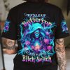BUCKLE UP BUTTERCUP LADY SKULL ALL OVER PRINT T SHIRT