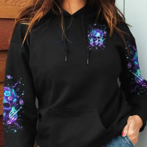 CAN YOU SEE THE F YOU SKULL ALL OVER PRINT HOODIE 1