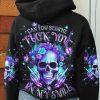 CAN YOU SEE THE F YOU SKULL ALL OVER PRINT HOODIE