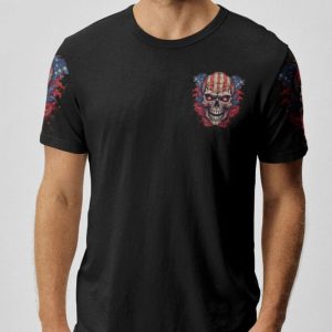 DID I PISS YOU OFF SKULL FLAG ALL OVER PRINT T SHIRT