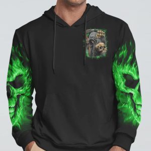 DONT EVER THINK THAT I FORGOT HOW TO BE VIOLENT ALL OVER PRINT HOODIE 1