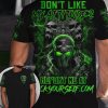 DONT LIKE MY ATTITUDE SKULL ALL OVER PRINT T SHIRT
